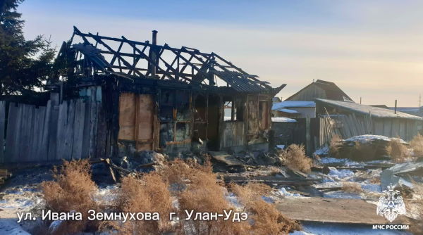 На пожарах в Бурятии погибли два человека