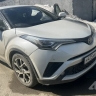Неизвестный автомобилист столкнулся с Toyota C-HR и скрылся с места ДТП в Южно-Сахалинске