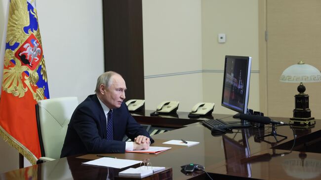Путин проведет оперативное совещание с членами Совбеза
