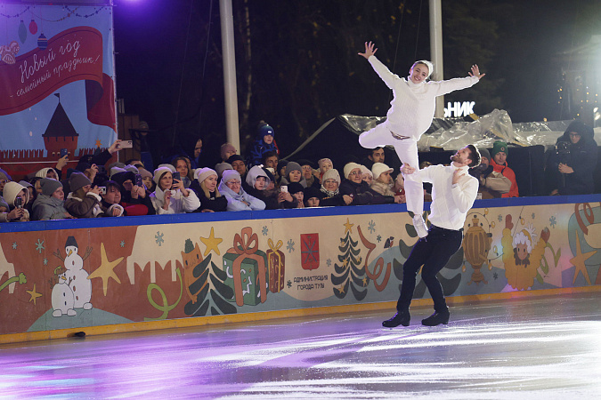 В Туле состоялось торжественное открытие Губернского катка