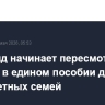 Соцфонд начинает пересмотр отказов в едином пособии для многодетных семей