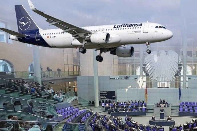 Германия — Роскошь над облаками — экономия на земле