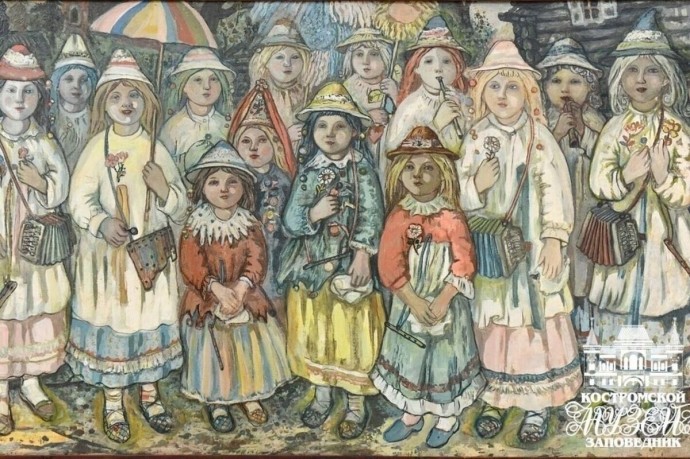 Костромские технологии: студенты КГУ «оживили» картины художника Ефима Честнякова Костромские технологии: студенты КГУ «оживили» картины художника Ефима Честнякова