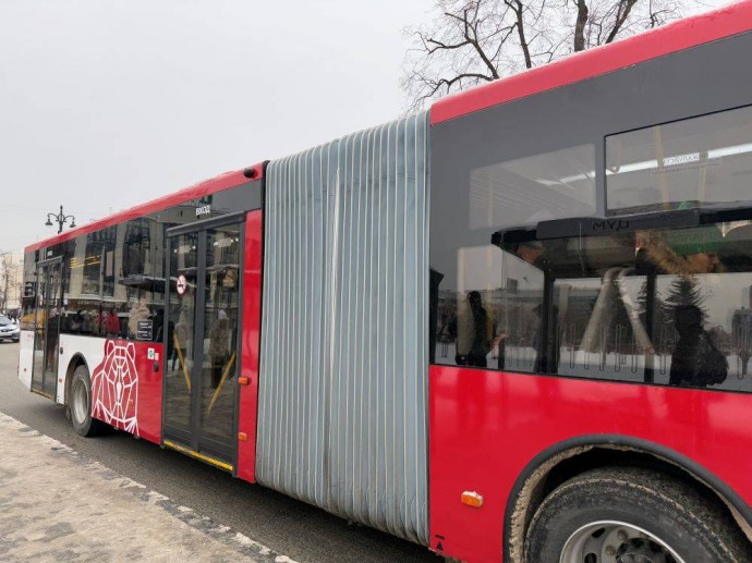 В Перми рассказали о результатах работы автобусов с «гармошкой»
