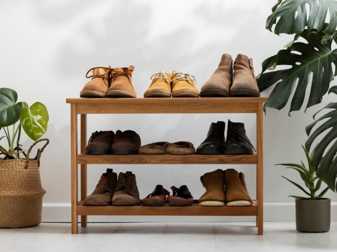 Обувной хаос под контролем: 6 систем, которые спасают даже крошечные прихожие Обувной хаос под контролем: 6 систем, которые спасают даже крошечные прихожие