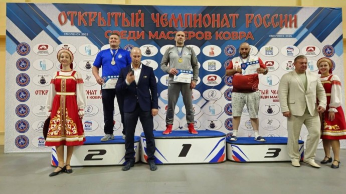 Константин Лобанов из Башкирии стал чемпионом России по спортивной борьбе