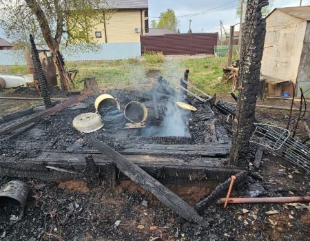 В Башкирии на кухне сгоревшего дома нашли труп мужчины