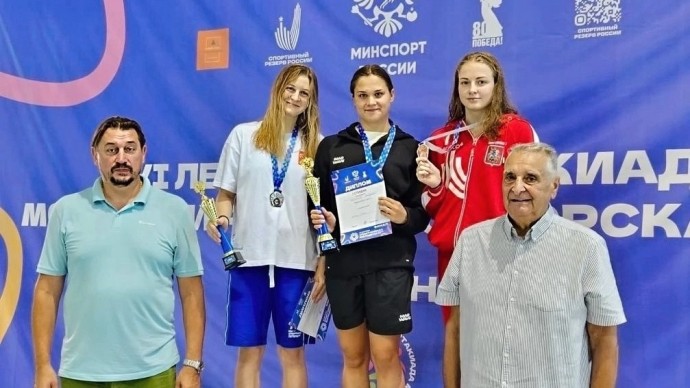 Тульская спортсменка выиграла Спартакиаду молодёжи по плаванию