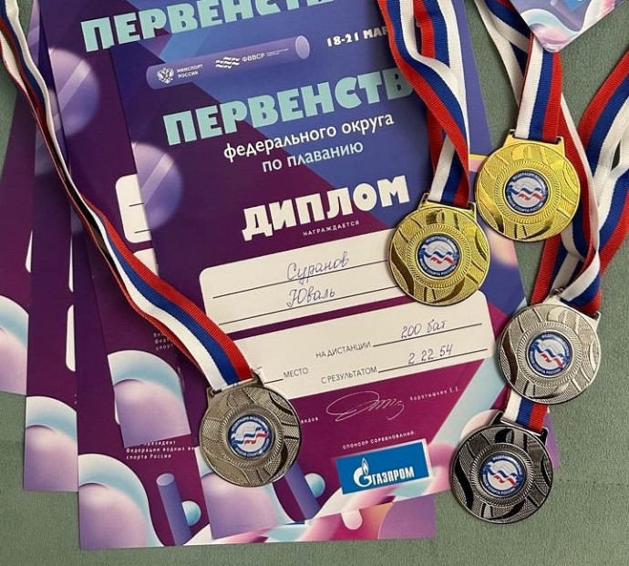 Пловцы Бурятии успешно выступили на первенстве ДФО