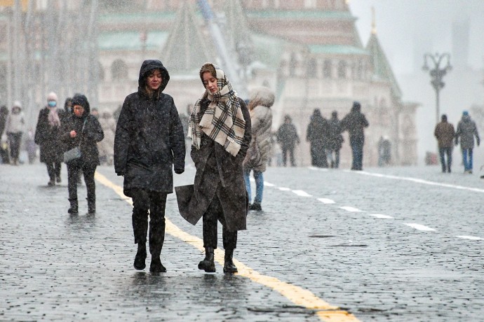 Дождь и мокрый снег ожидаются в Москве в выходные Дождь и мокрый снег ожидаются в Москве в выходные