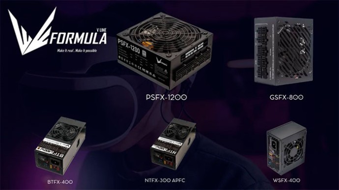 Formula V Line начинает продажи в России блоков питания SFX мощностью от 300 до 1 200 Вт Formula V Line начинает продажи в России блоков питания SFX мощностью от 300 до 1 200 Вт