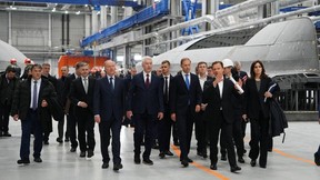 Денис Мантуров принял участие в открытии Московской верфи