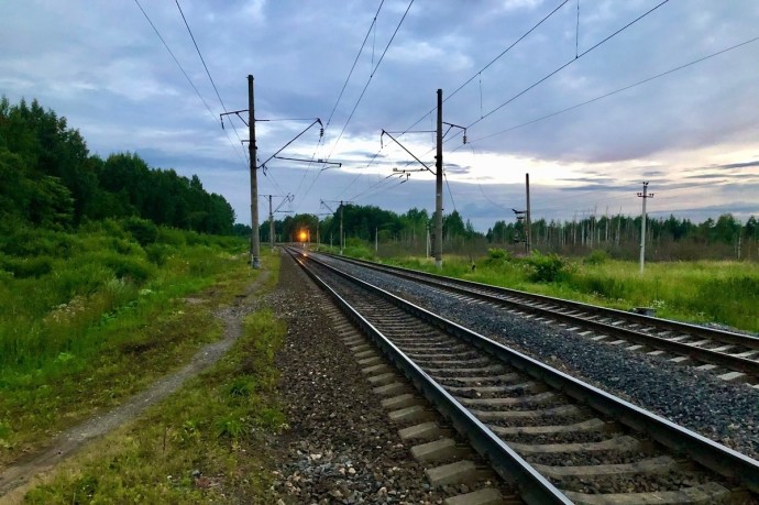 Три вологодских школьника пытались зацепиться за грузовой поезд