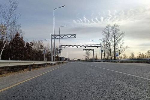 Новый пункт весогабаритного контроля установили на трассе в Приамурье Новый пункт весогабаритного контроля установили на трассе в Приамурье