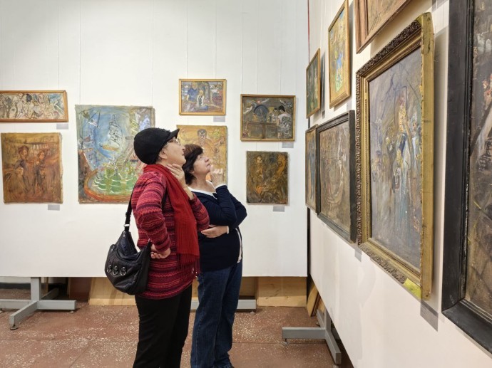 В Туле открылась выставка работ художницы-авангардистки Натты Конышевой В Туле открылась выставка работ художницы-авангардистки Натты Конышевой