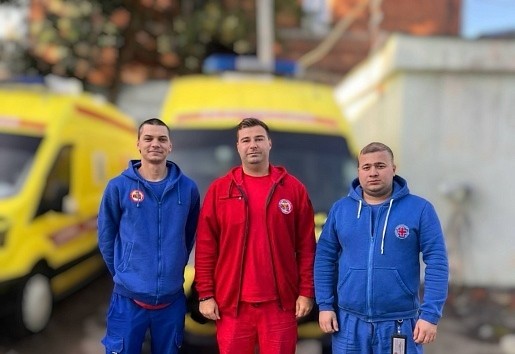 Тульские медики сделали операцию прямо в машине скорой помощи
