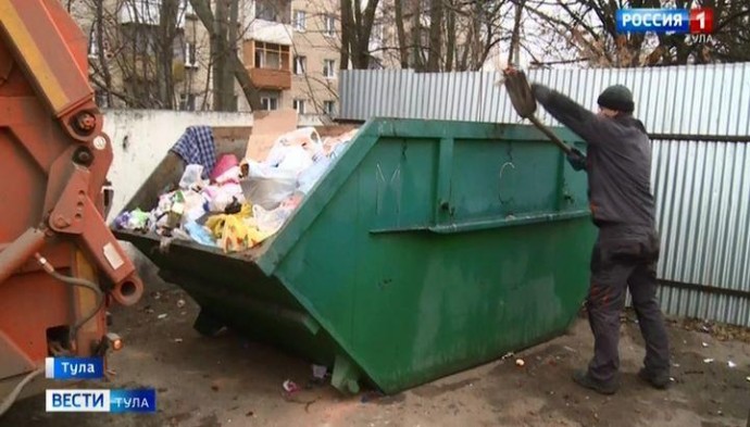 К майским праздникам в Тульской области установят дополнительные контейнеры для мусора