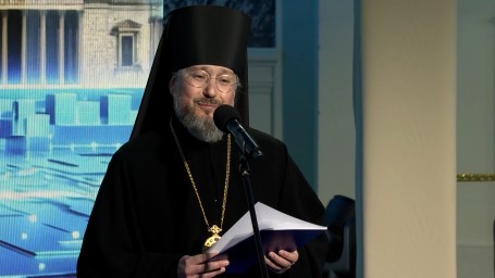 Епископ Кронштадтский Вениамин поздравил телеканал «Санкт-Петербург» с 15-летим