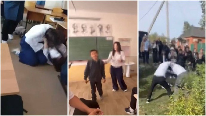 Агрессивная школьница избивает детей в Приморском посёлке Агрессивная школьница избивает детей в Приморском посёлке