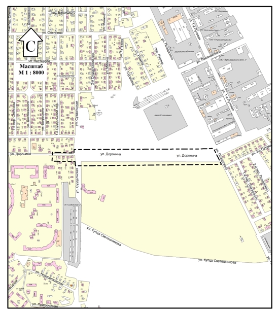 В Ярославле собираются продлить улицу Доронина В Ярославле собираются продлить улицу Доронина