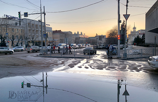 По Бурятии холодная ветреная погода