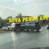 Очевидцы сообщают об аварии на пьяной дороге в Пензе