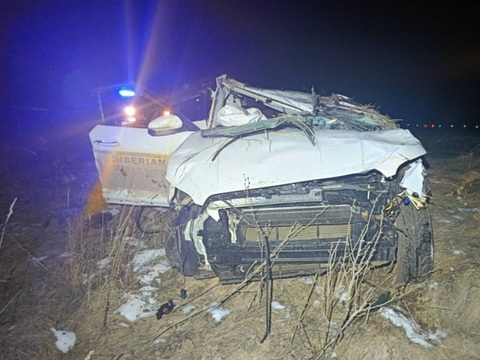 В Мордовии водитель «Хендай Крета» опрокинулась в кювет, госпитализирована