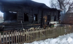В сгоревшем доме найден труп мужчины