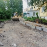 В Пролетарском районе Саранска ведутся работы по благоустройству дворовых территорий по 9 адресам
