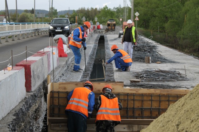 В Пензенской области начался ремонт моста через реку Вад