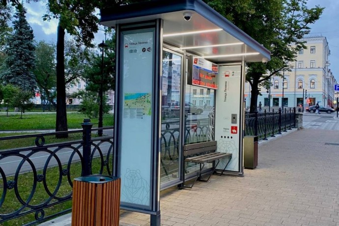 В Перми за 33 млн рублей установят 11 умных остановок