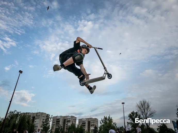 В Белгороде открыли сезон экстремальных видов спорта (фоторепортаж)