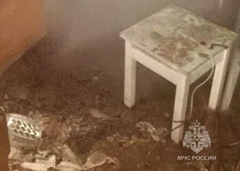 В Чигирях огнеборцы спасли на пожаре восемь человек