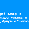 Роспотребнадзор не рекомендует купаться в Ангаре, Иркуте и Ушаковке
