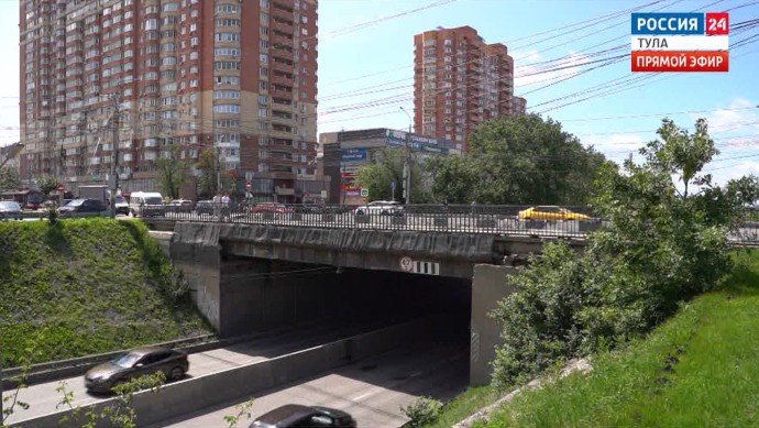 Реконструкция Орловского путепровода в Туле: какие работы ведутся сейчас