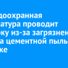 Природоохранная прокуратура проводит проверку из-за загрязнения воздуха цементной пылью в Ангарске