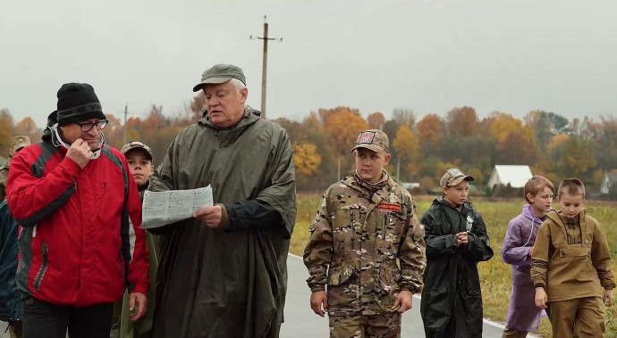 Заокские школьники побывали в экспедиции по местам, где проходила линия обороны Москвы