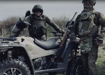 Бойцы СВО поблагодарили амурчан за квадроцикл
