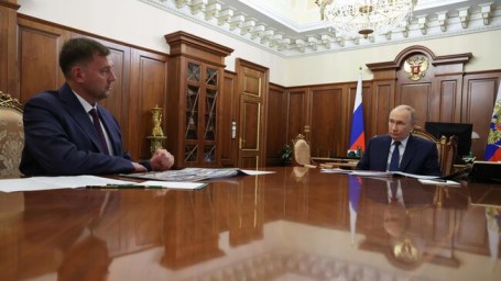 Балицкий рассказал Путину о строительстве детской больницы в регионе