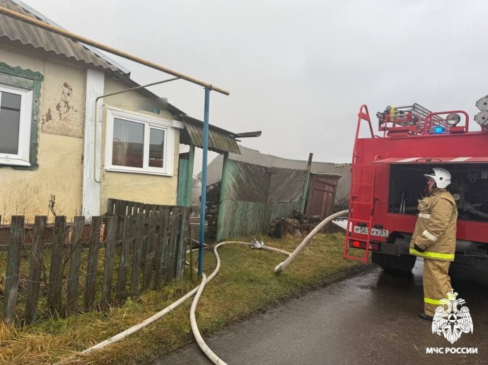 В Валуйском округе при пожаре погиб 63-летний мужчина