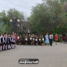В школе № 55 Астрахани при поддержке ЛУКОЙЛа открыли монумент героям Великой Отечественной