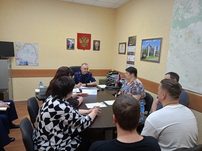 Руководитель следственного управления провел личный прием граждан в Щекино