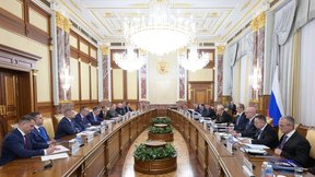 Встреча Михаила Мишустина с депутатами фракции ЛДПР в Государственной Думе