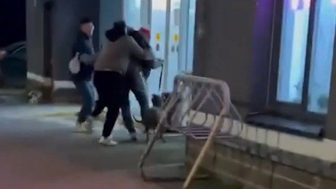 На Парашютной улице мужчина натравил пса на семейную пару