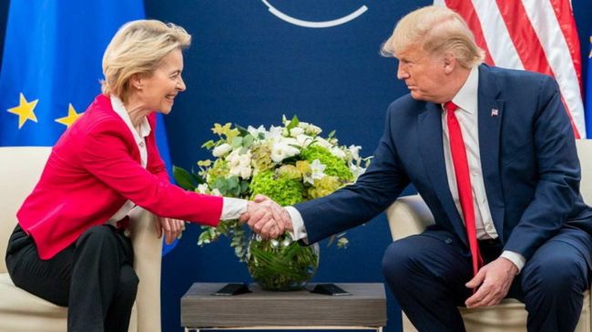 Сотни миллиардов вместо 30%-ных пошлин: Трамп и фон дер Ляйен заключили сделку