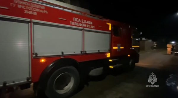 В Бурятии огонь повредил товар в магазине