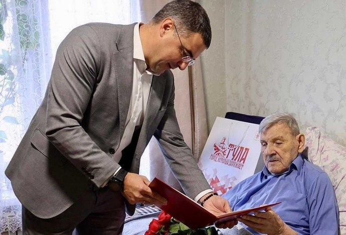 Почетный гражданин Тулы Николай Иванович Титов отметил 100-летие