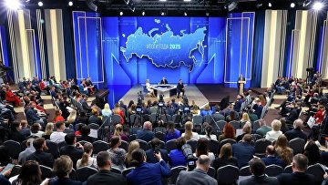 Число обращений на прямую линию с президентом Путиным достигло трех миллионов