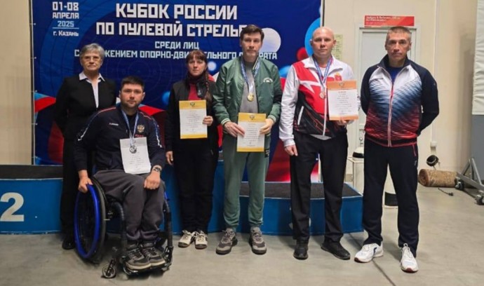 Туляк взял бронзу на соревнованиях по пулевой стрельбе для спортсменов с ПОДА