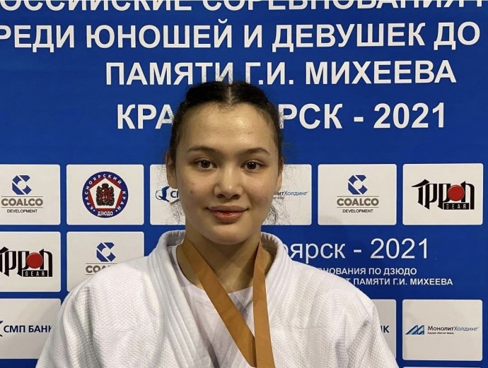 Якутская дзюдоистка Полина Иудина пробилась в финал юниорского первенства России